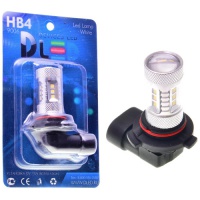 Светодиодная автолампа DLED HB4 9006 - 2 CREE XB + Линза 12 SMD2323  (2шт.)